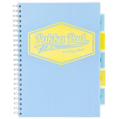 Pukka Pad Koozeszyt A4 Project Book Pastel kratka 100 kartek