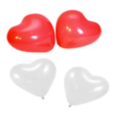 Balony serca czerwone 28cm