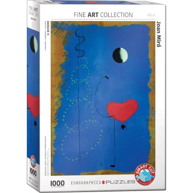 Puzzle 1000 el. Taniec II, Joan Miro Eurographics