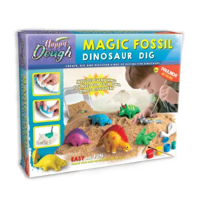 Zestaw kreatywny Strigo Happy Dough stw�rz swoje dinozaury