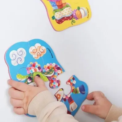 Mi�kkie magnetyczne puzzle Owca i �winka Roter Kafer
