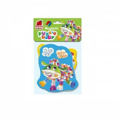 Mi�kkie magnetyczne puzzle Owca i �winka Roter Kafer