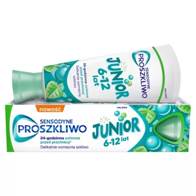 Sensodyne Proszkliwo Junior pasta do z�b�w dla dzieci 6-12 lat 75 ml
