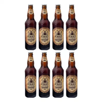 Pbe Kwas chlebowy litewski Zgrzewka 8 x 500 ml