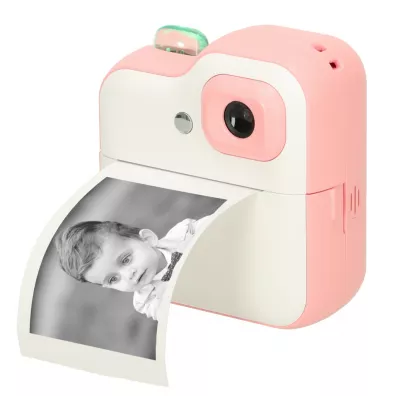 Aparat fotograficzny natychmiastowy drukarka termiczna + wkady karta 32GB rowy