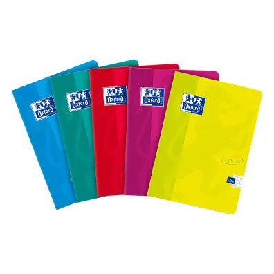 Oxford Zeszyt Touch A4 z marginesem kratka, 5 mm, margines 32 kartki