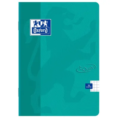 Oxford Zeszyt Touch A4 z marginesem kratka, 5 mm, margines 32 kartki