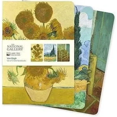 Flame Tree Zestaw 3 notatnik�w MIDI Vincent van Gogh