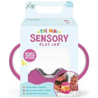 S�oik sensoryczny do nape�nienia wod� r�zowy Glo Pals