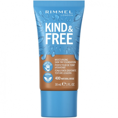 Rimmel _Kind & Free Skin Tint Moisturising Foundation podkład nawilżający 400 Natural Beige 30 ml