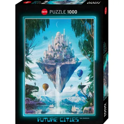 Puzzle 1000 el. Miasta przysz�o�ci, Miasto na skale, Gal Barkan Heye