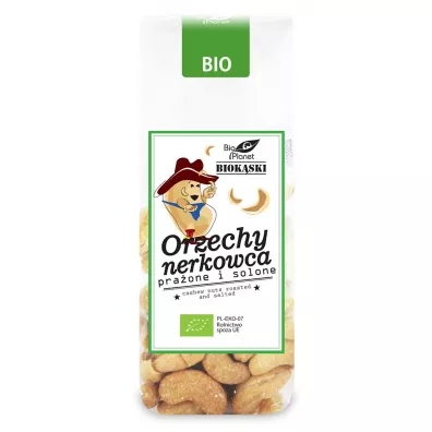 Bio Planet Orzechy nerkowca pra�one i solone 100 g Bio