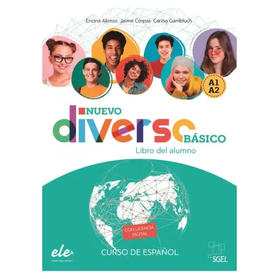 Diverso basico Nuevo A1+A2. Podr�cznik + online - Encina Alonso, Jaime Corpas, Carina Gambluch