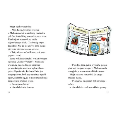 Tajemnica po�ar�w. Biuro Detektywistyczne Lassego i Mai. Tom 22