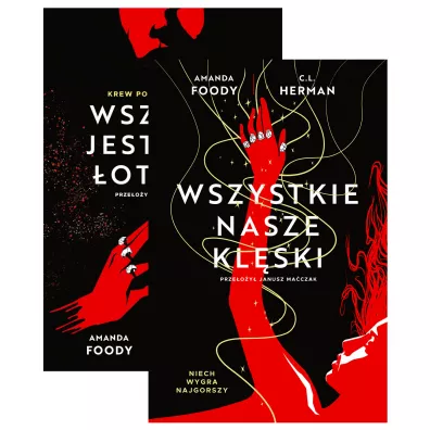 Pakiet Villains. Tomy 1-2: Wszyscy jeste�my �otrami, Wszystkie nasze kl�ski - Amanda Foody, C. L. Herman