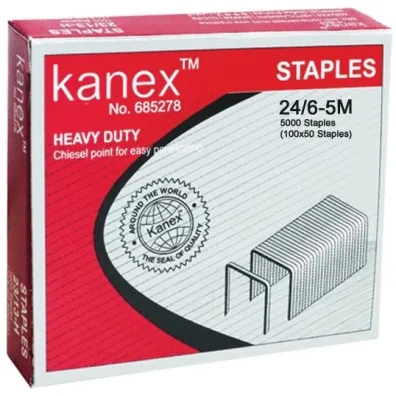 Kanex Zszywki 24/6-5M 500 szt.