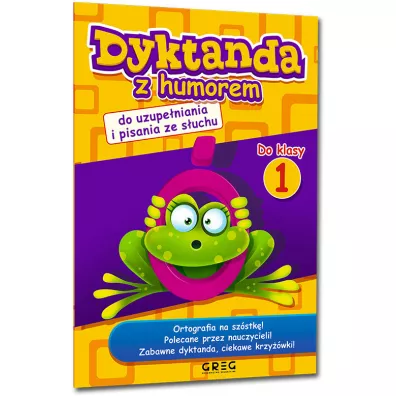 Dyktanda z humorem do klasy 1