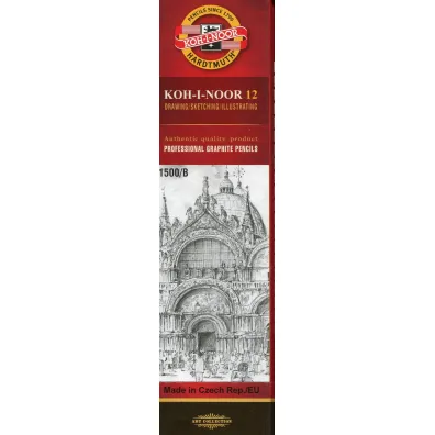 Koh-I-Noor O��wek grafitowy 1500/B1 12 szt.