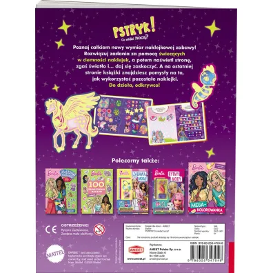 BARBIE DREAMTOPIA. PSTRYK  CO WIDA� NOC�