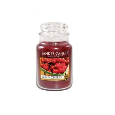 Yankee Candle Large Jar dua wieczka zapachowa Black Cherry 623 g