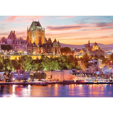 Puzzle 1000 el. Kanada, Widok na Quebec Eurographics