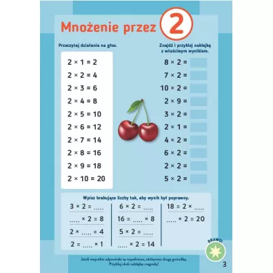 Tabliczka mnoenia w 3 dni