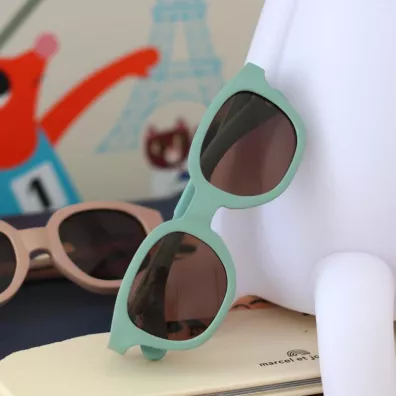 Beaba Okulary przeciwsoneczne dla dzieci 9-24 miesicy Lucky - Sage Green