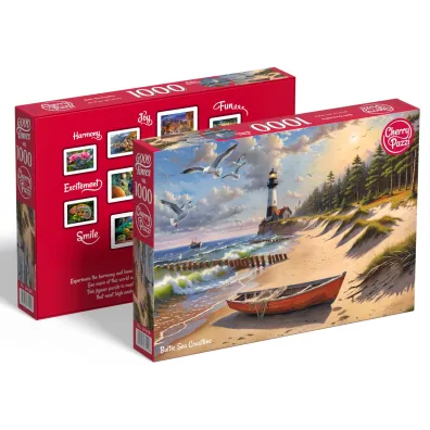 Puzzle 1000 el. Baltic Sea Coastline CherryPazzi