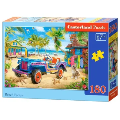 Puzzle 180 Beach Escape CASTOR Castorland