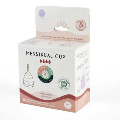 Femi.eko Kubeczek menstruacyjny fioletowy rozmiar s 26 g