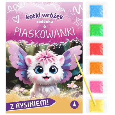 Malowanka 180X260 Kotki wr�ek. Zadanka & piaskowanki SKRZAT 079654 - Wioleta �y�owska
