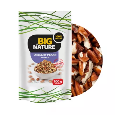 Big Nature Orzechy Pecan kawa�ki 200 g