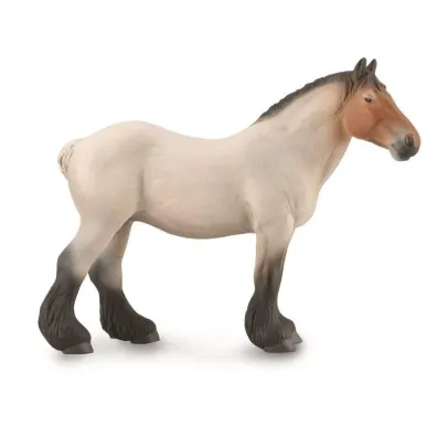 Dinozaur Dutch Draft Mare Roan