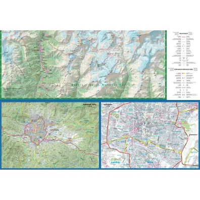 Mapa trekkingowa Mount Everest 1:80 000