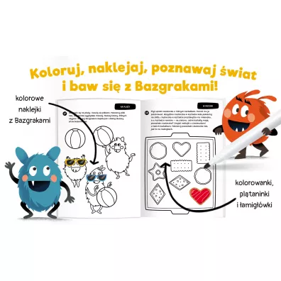 Kapitan nauka kolory i kszta�ty. Kapitan Nauka