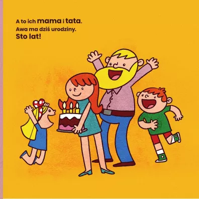 Olo i Awa. Logopedyczna zabawa. Kredki