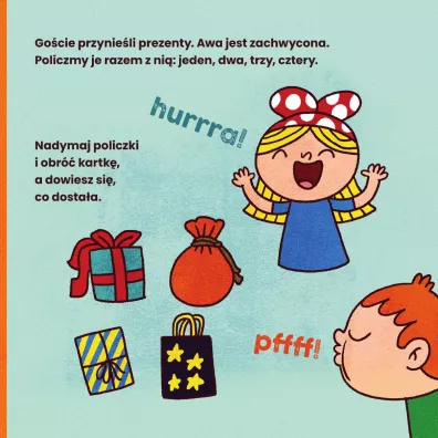 Olo i Awa. Logopedyczna zabawa. Kredki
