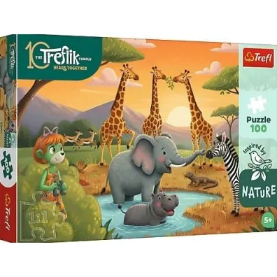 Puzzle 100 element�w Weso�a Ferajna TREFL 16571 TR