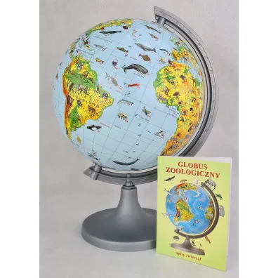 Globus 250 zoologiczny z opisem Multi Globe AR