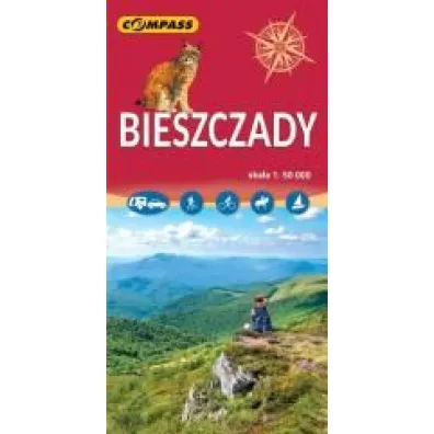 Mapa turystyczna - Bieszczady 1:50 000