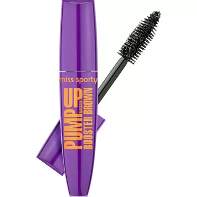 Miss Sporty Pump Up Booster Mascara tusz do rzs 002 Brown 12 ml
