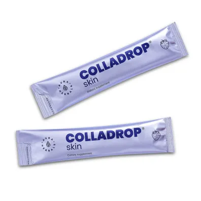 Aura Herbals Colladrop® Skin, kolagen morski 5000 mg, saszetki Suplement diety 30 x 10.7 g