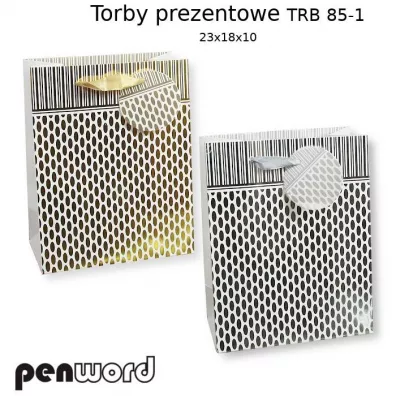 Penword Torebka prezentowa mix 23x18x10cm