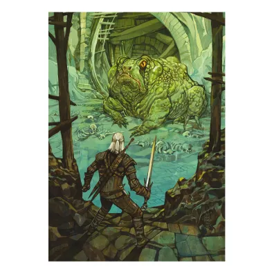 Puzzle Kolekcja puzzli 10x500 The Witcher Wied�min 3 Wild Hunt 10th Anniversary Good Loot