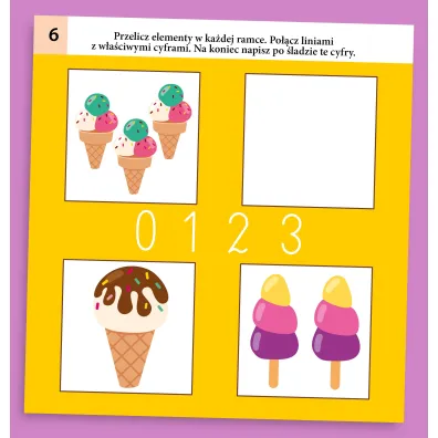 Multisensoryczna kaligrafia. Cyfry pisane