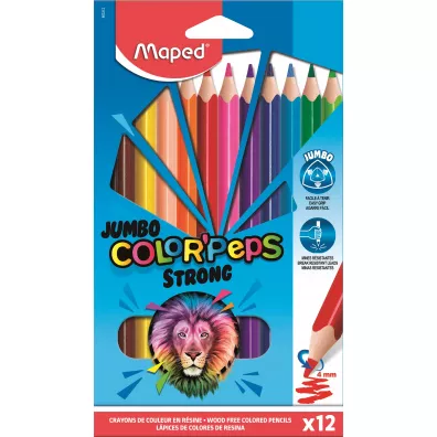 Maped Kredki Colorpeps Strong Jumbo 12 szt.
