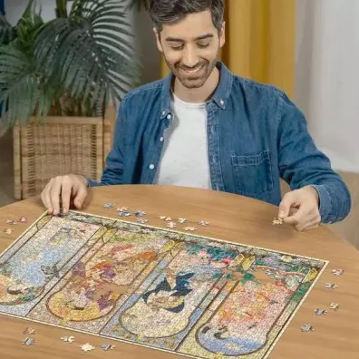 Puzzle 1000 el. Cztery pory roku Ravensburger