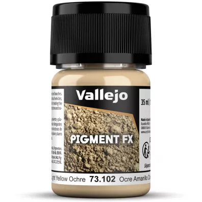Vallejo: 73.102 - Pigment FX - Light Yellow Ochre 35ml