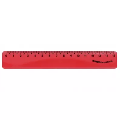 Kum Linijka Flexi Style TB 15cm mix