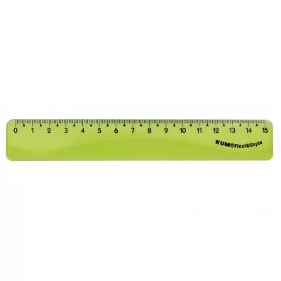 Kum Linijka Flexi Style TB 15cm mix